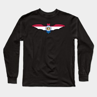 Missouri Bat Flag Long Sleeve T-Shirt